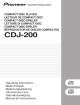 Pioneer CDJ-200 Manuale utente