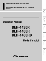 Pioneer DEH-1400RB Manuale utente