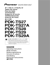 Pioneer PDK-TS29A Manuale del proprietario