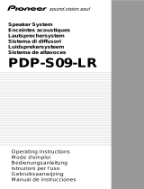 Pioneer PDP-S09LR Manuale utente