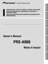 Pioneer PRS-A900 Manuale utente