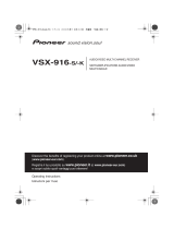 Pioneer VSX-916-S Manuale utente