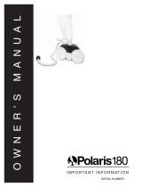 Polaris Pools Zodiac Pool Systems - Vacuum Cleaner 180 Manuale utente