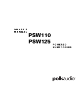 Polk Audio PSW125 Manuale del proprietario