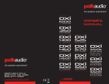 Polk Audio DXi350 Manuale utente