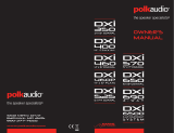 Polk Audio DXi350 Manuale utente