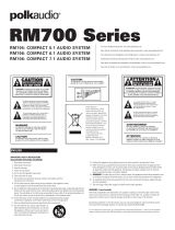Polk Audio RM700 Manuale utente