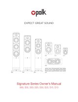 Polk Audio S35 Manuale utente