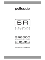 Polk Audio SR65006 Manuale utente
