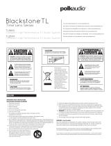 Polk Blackstone TL Time Lens Serie Manuale utente
