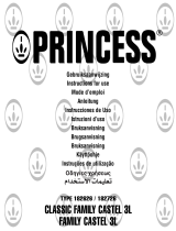 Princess 182626 Istruzioni per l'uso