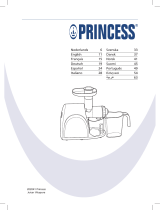 Princess 202041 Juicer Vitapure Manuale del proprietario