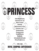 Princess Camping Coffeemaker Easy Manuale del proprietario
