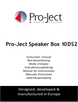 Pro-Ject Audio Systems 10DS2 Manuale utente