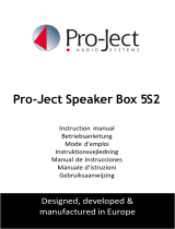 Pro-Ject 5S2 Manuale utente