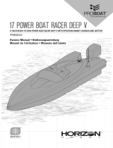 Pro Boat Lucas Oil 17" Power Boat Racer Self-Righting Deep-V RTR Manuale del proprietario