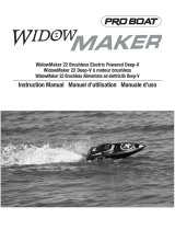 ProBoat WidowMaker 22 Manuale utente
