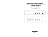 PROEL CA AUP120 Manuale utente