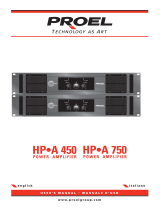 PROEL HP-D 1500 Manuale utente