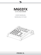PROEL M602FX Manuale utente