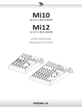 PROEL Mi12 Manuale utente