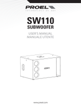 PROEL SW110A V2 Manuale utente