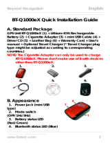 Qstarz BT-Q1000XT Guida d'installazione