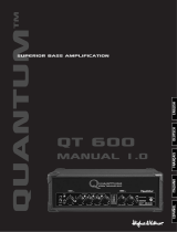 Hughes & Kettner Quantum QT 600 Manuale utente