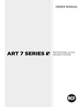 RCF ART 745-A MK IV Manuale utente