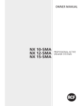 RCF NX -15SMA Manuale utente
