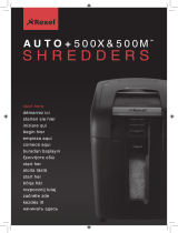 Rexel Auto+ 500X Manuale utente
