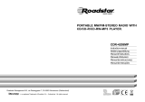 Roadstar CDR-4208MP/SL Manuale del proprietario