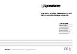 Roadstar CDR-4230MP Manuale del proprietario
