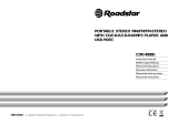 Roadstar CDR-4500U Manuale utente