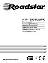 Roadstar HIF-1850TUMPK Manuale utente