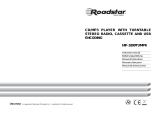 Roadstar HIF-1899TUMPK Manuale del proprietario
