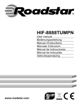 Roadstar HIF-8888TUMPN Manuale utente