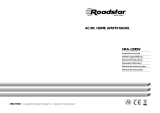 Roadstar HRA-1200-W-N Manuale del proprietario