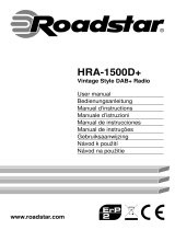 Roadstar HRA-1500D+ Manuale utente