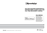 Roadstar HRA-250IP/WH Manuale utente