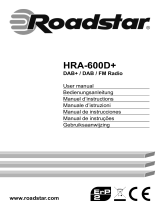 Roadstar HRA-600D+ Manuale utente