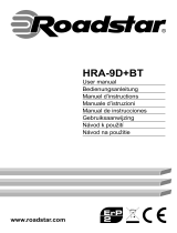Roadstar HRA-9D+BT-Laquered Manuale utente