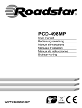 Roadstar PCD-498MP Manuale utente