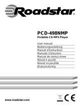 Roadstar PCD-498NMP/BK Manuale utente