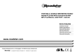 Roadstar RCR-4730U/RD Manuale del proprietario