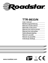 Roadstar TTR-8633N Manuale utente