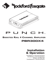 Rockford PUNCH PBR300X4 Manuale del proprietario