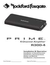 Rockford Prime R300-4 Manuale utente