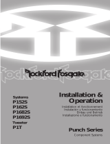 Rockford Fosgate Punch P152-S Manuale utente
