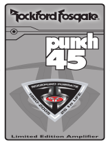 Rockford Fosgate Punch 150 Manuale utente